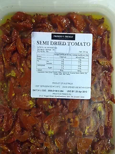 Semi Dried Tomato